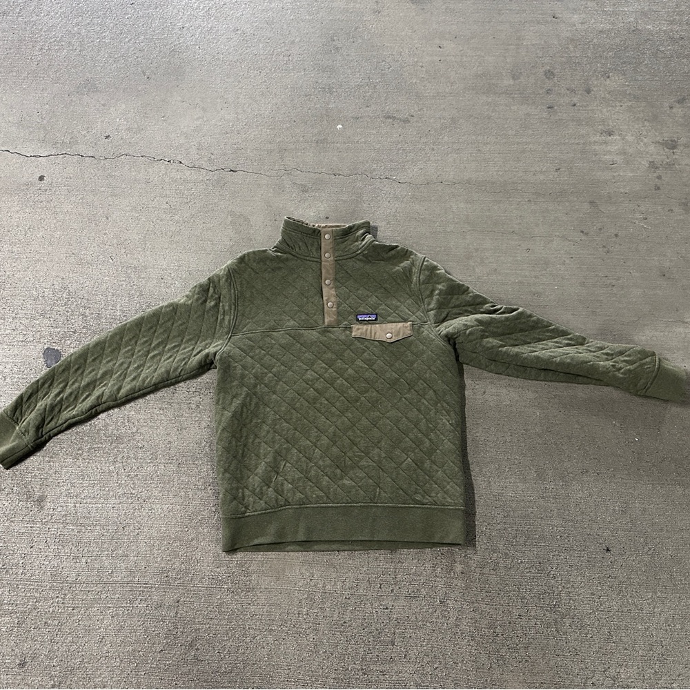 Patagonia Men’s Organic Cotton Quilt Snap-T Pullover